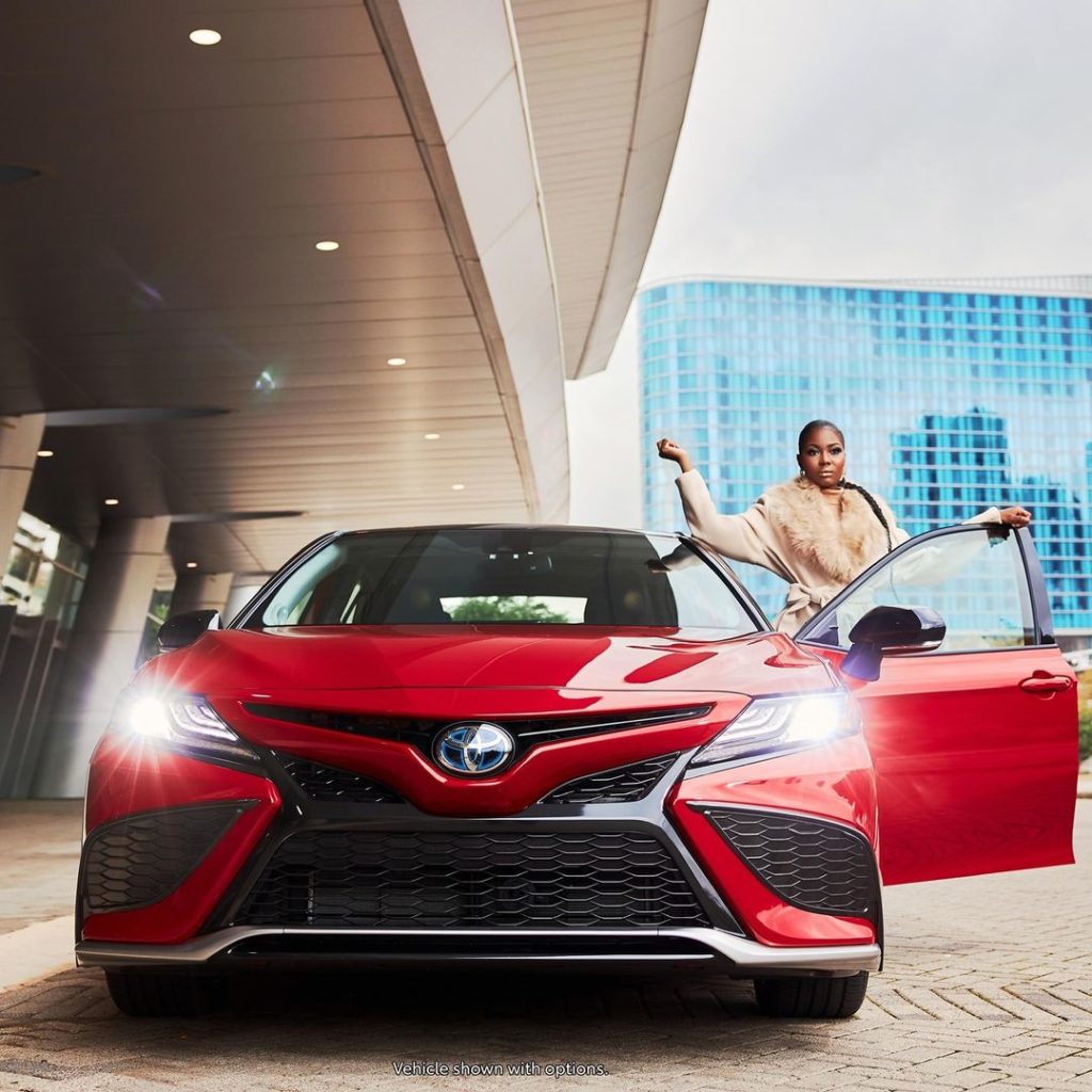 Statement made. #Camry #Hybrid #LetsGoPlaces...