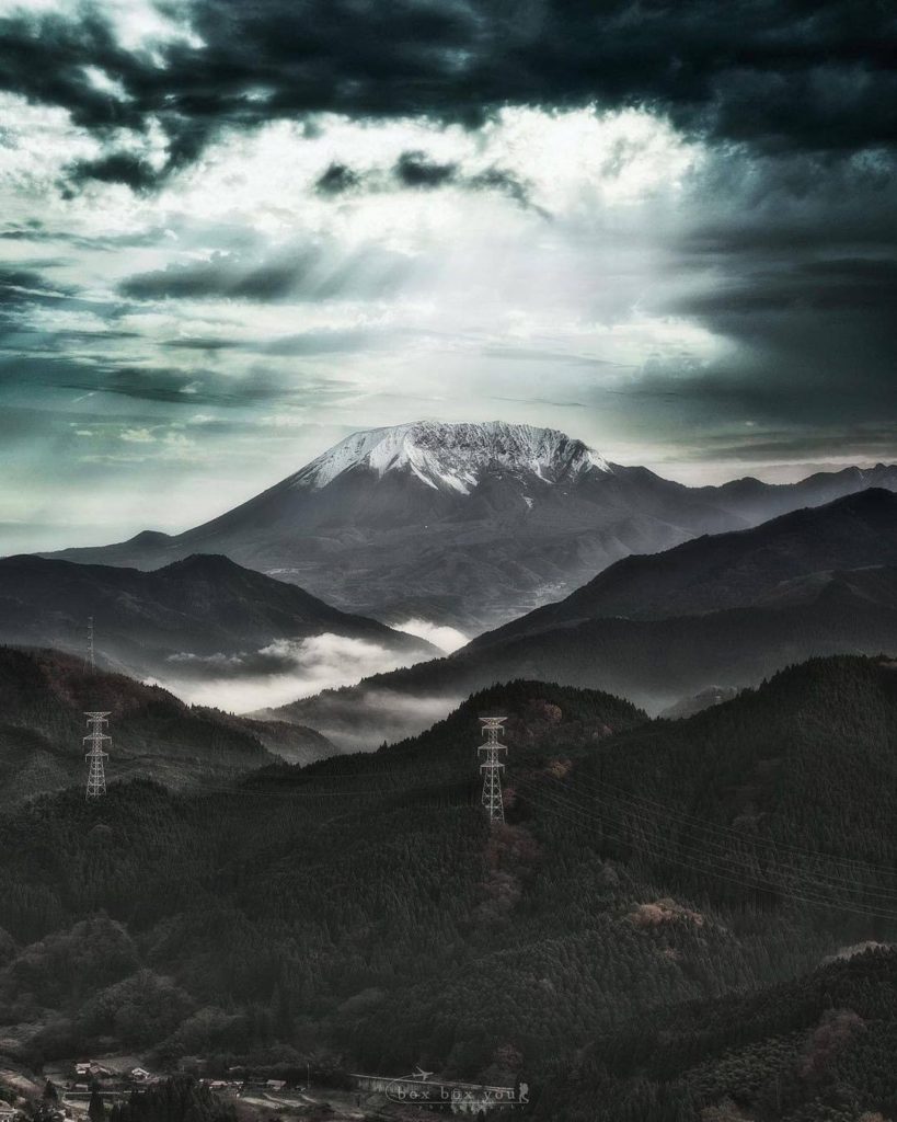What a beautiful view! Akechi Pass Observatory in Okayama and Tottori Prefecture...
