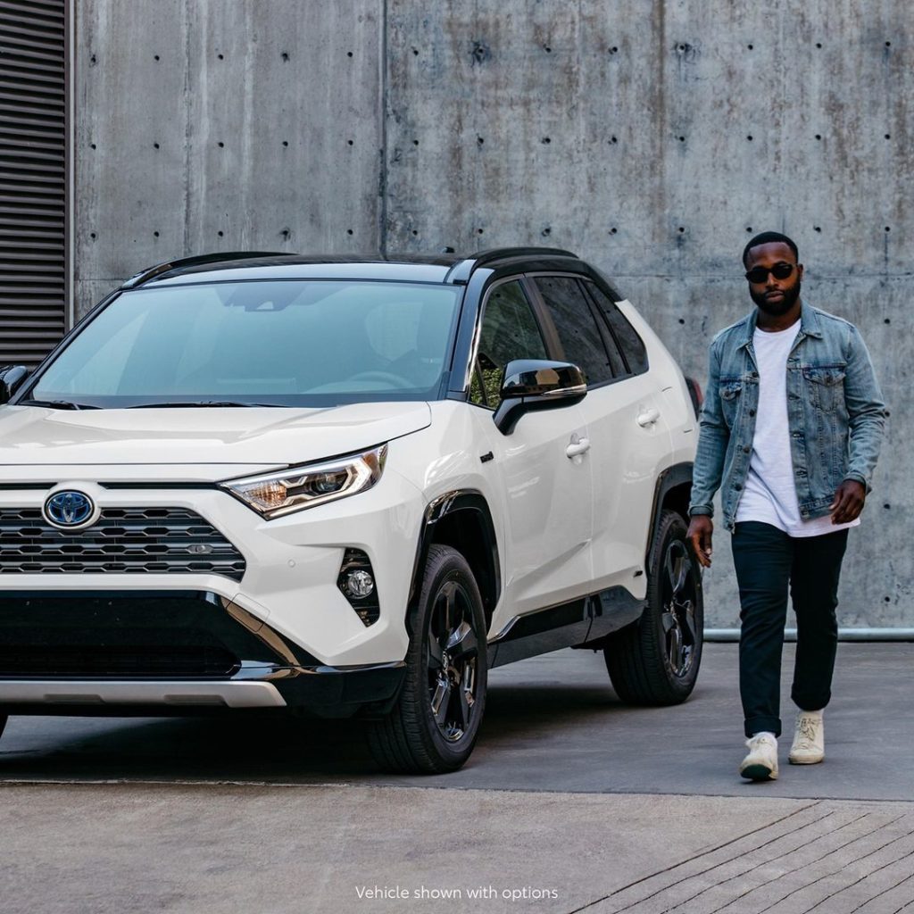 The perfect accessory to any look. #RAV4 #Hybrid #LetsGoPlaces...