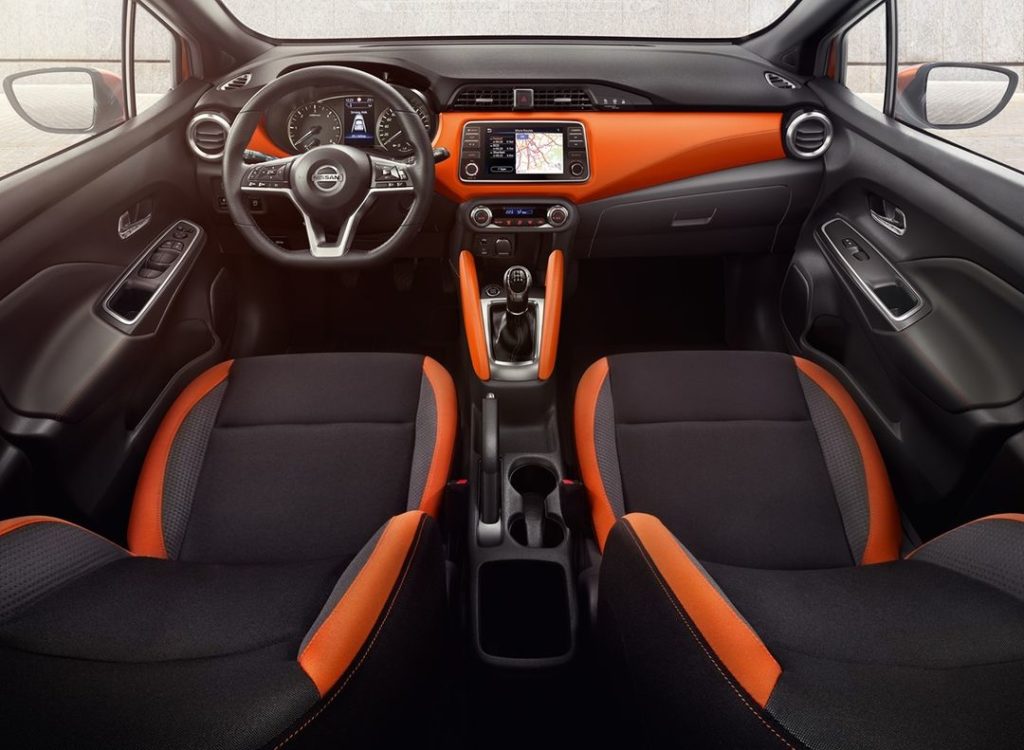 That pop of orange  #NissanMicra #Nissan...