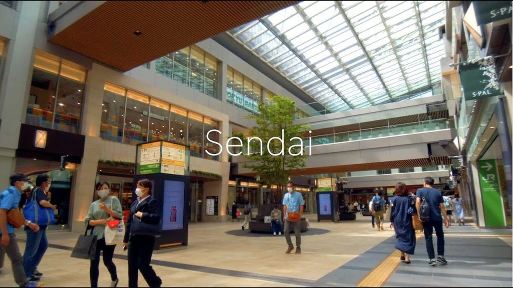 仙台駅周辺/Around Sendai station【4K】 仙台駅周辺/Around Sendai station【4K】