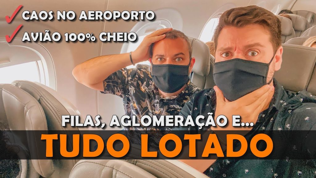 COMO É VOAR NO FIM DO ANO: AVIÃO CHEIO, AEROPORTO LOTADO E FILAS NO VOO DE PORTO ALEGRE A SÃO PAULO