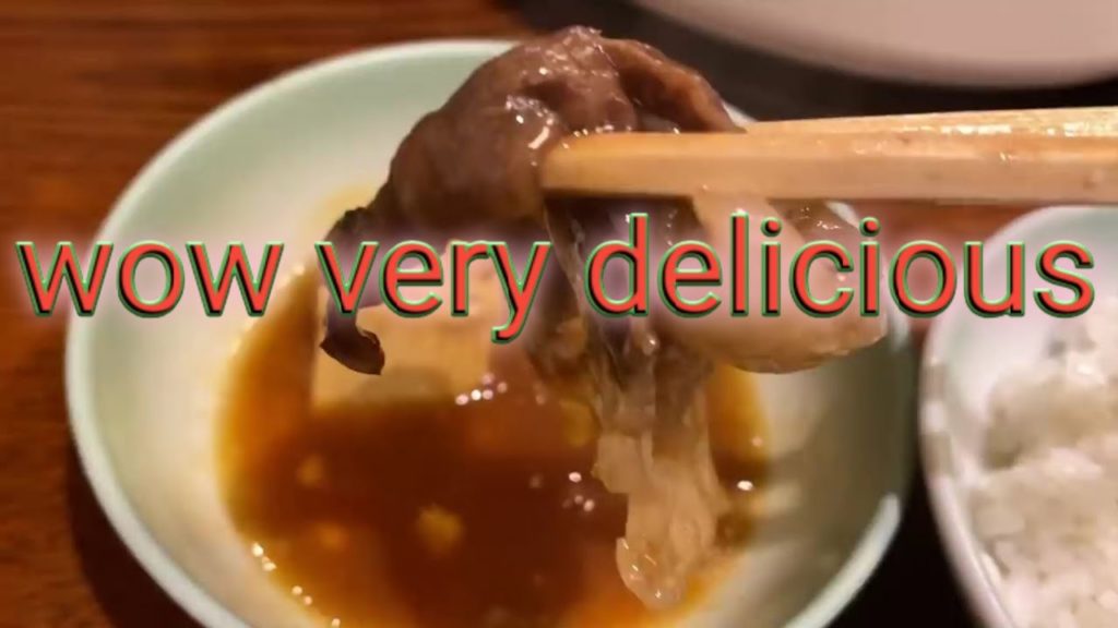 Wagyu sukiyaki in kyoto - Japan