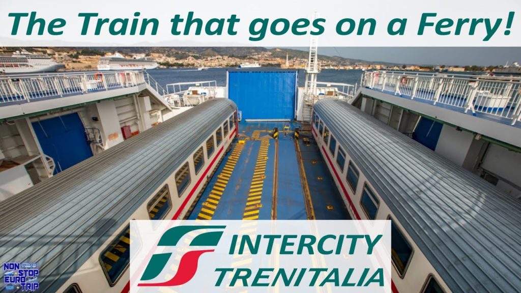 THE TRAIN THAT GOES ON A FERRY / SICILY TO NAPLES / TRENITALIA INTERCITY / ITALIAN TRAIN TRIP REPORT THE TRAIN THAT GOES ON A FERRY / SICILY TO NAPLES / TRENITALIA INTERCITY / ITALIAN TRAIN TRIP REPORT