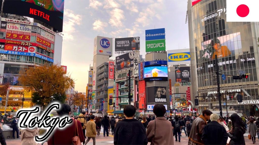 🇯🇵Tokyo Winter Walk - Shibuya District | 渋谷 -【4K 60fps】