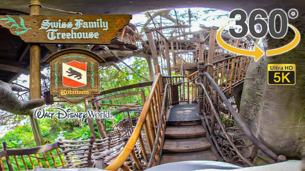 VR 360 5K Swiss Family Treehouse Walkthrough Ultra HD POV Walt Disney World 2020 10 27 VR 360 5K Swiss Family Treehouse Walkthrough Ultra HD POV Walt Disney World 2020 10 27