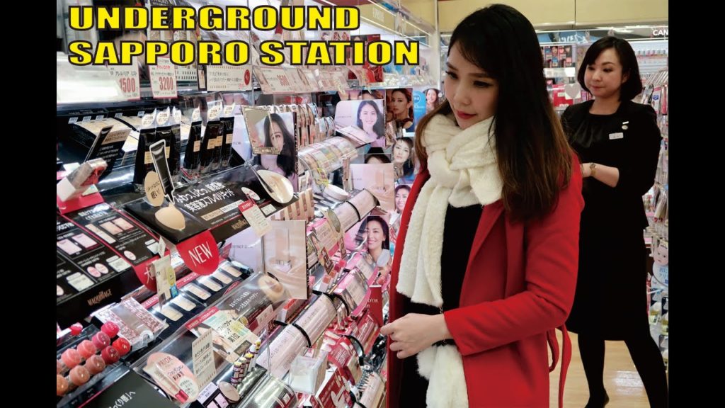 Underground Shopping Arcade in Sapporo Station HOKKAIDO, JAPAN