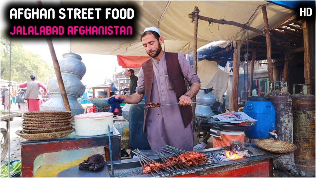 Afghan Street food | Jalalabad city | Hindu temple Daramsal | 2020 | HD
