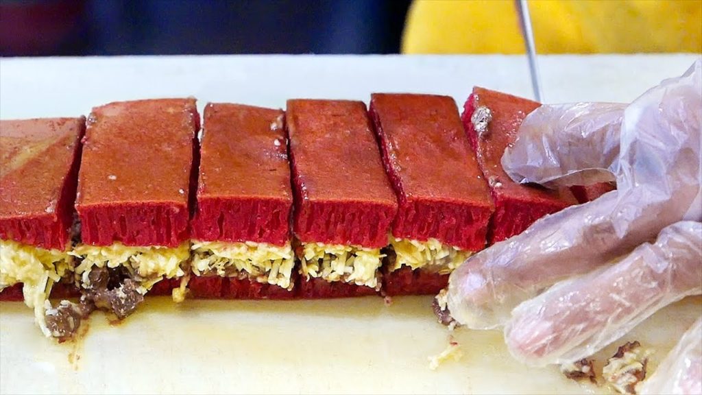 Indonesian Street Food - GIANT PANCAKES Butter Cream Jakarta Indonesia