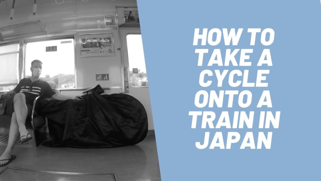 Cycling in Japan: How to take a cycle onto the train in Japan