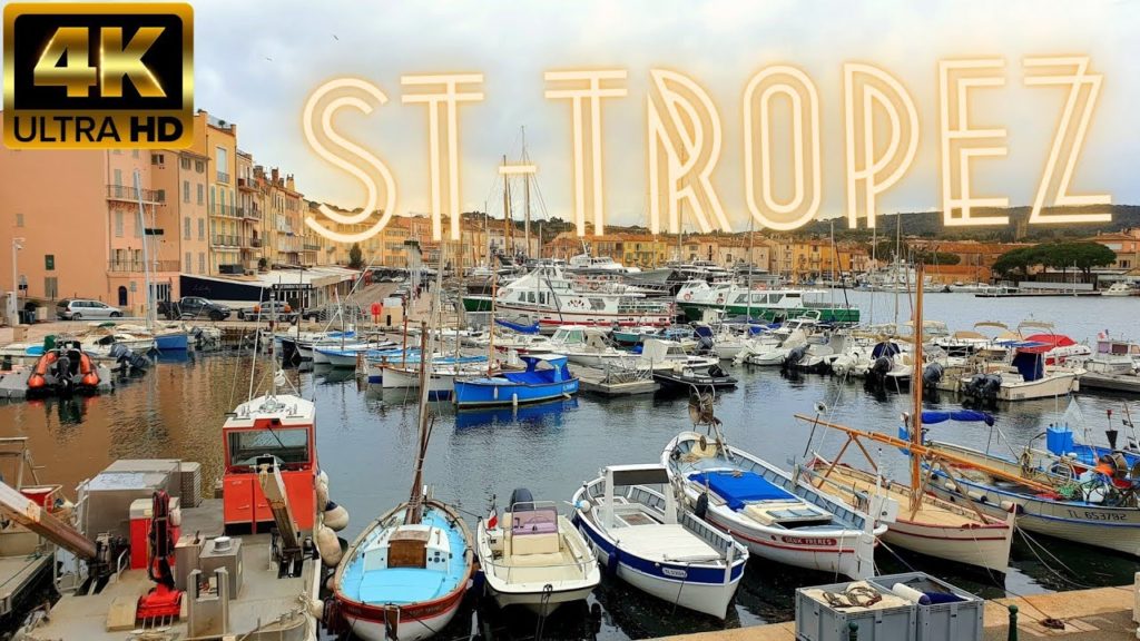 4K🚸 Walk 🇨🇵| St Tropez | Winter | Lockdown