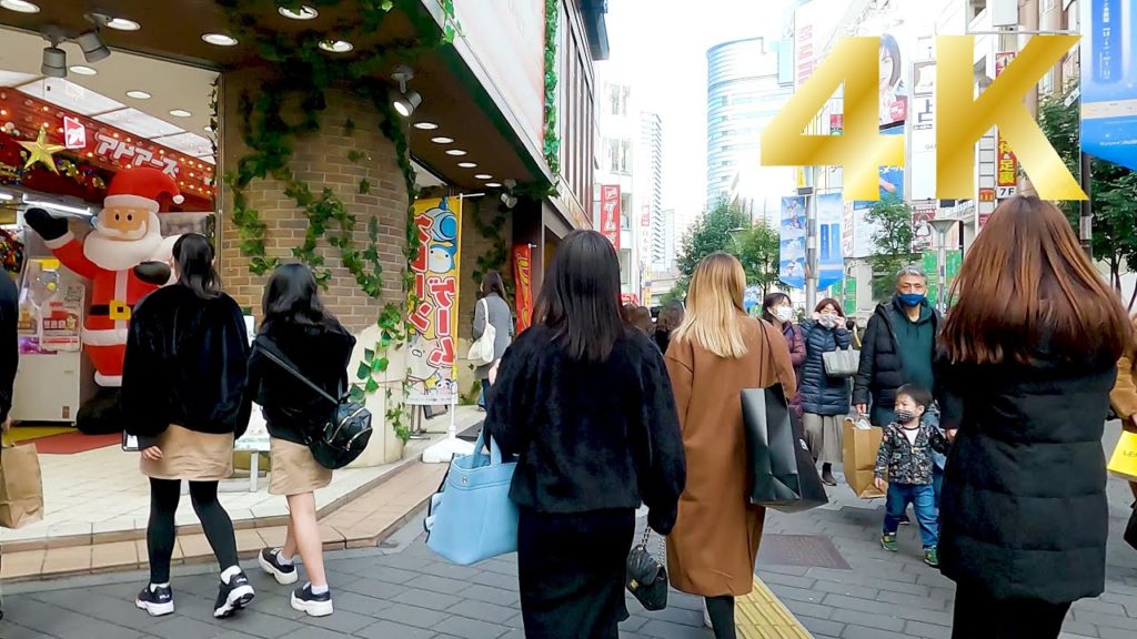 [4K] Ikebukuro Tokyo Japan Walk (Nonstop 1h 19min) Fashionable Anime Manga