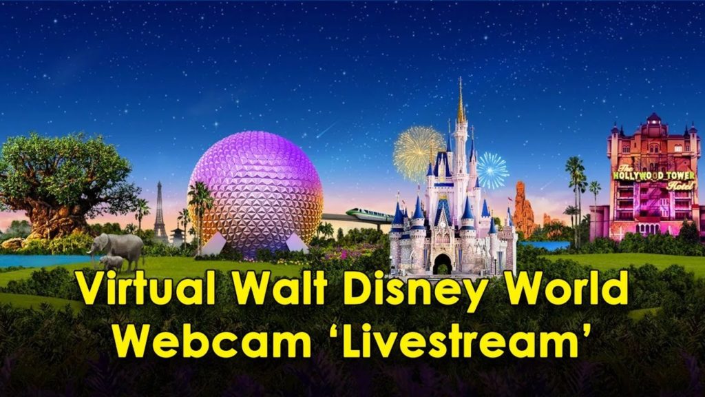 'Live' Walt Disney World Stream Virtual Cam - Sleep, Relax, Study @ WDW, MK, EPCOT, AK, & Studios