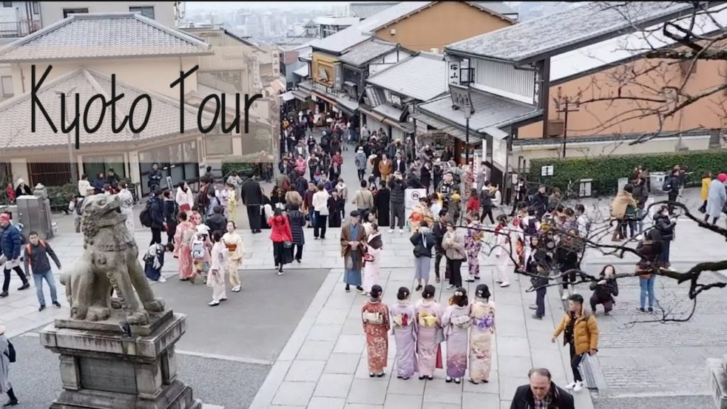 My Kyoto Tour in Japan : Matsubara-dori, Junsei Tofu Restaurant , Kiyomizu-dera,