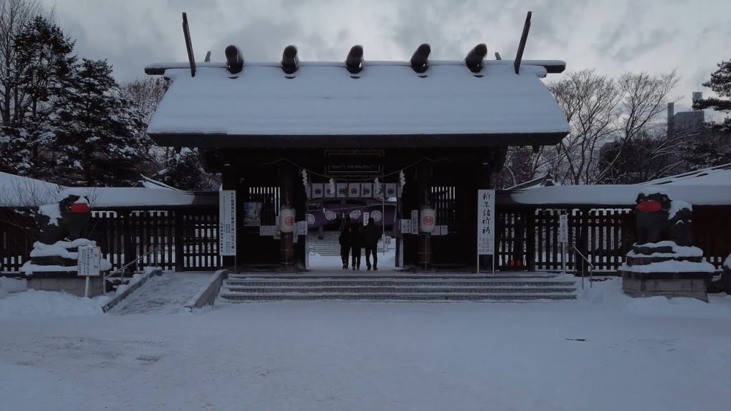 【4K】Walk around Sapporo Gokoku Shrine, Chuo-ku, Hokkaido 2021 北海道 中央区 札幌 護国神社 散策【Binaural ASMR】