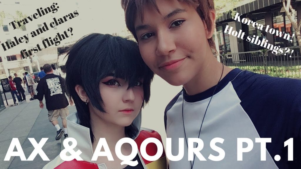 AX & AQOURS: Flying for the first time! Korea town! HOLT SIBLINGS!!! OCTOGONS?!