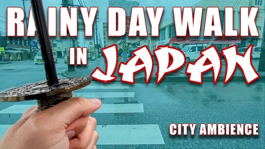 Rainy Day Walk In Japan | No Talking, Ambient City Noise (Okinawa) Rainy Day Walk In Japan | No Talking, Ambient City Noise (Okinawa)