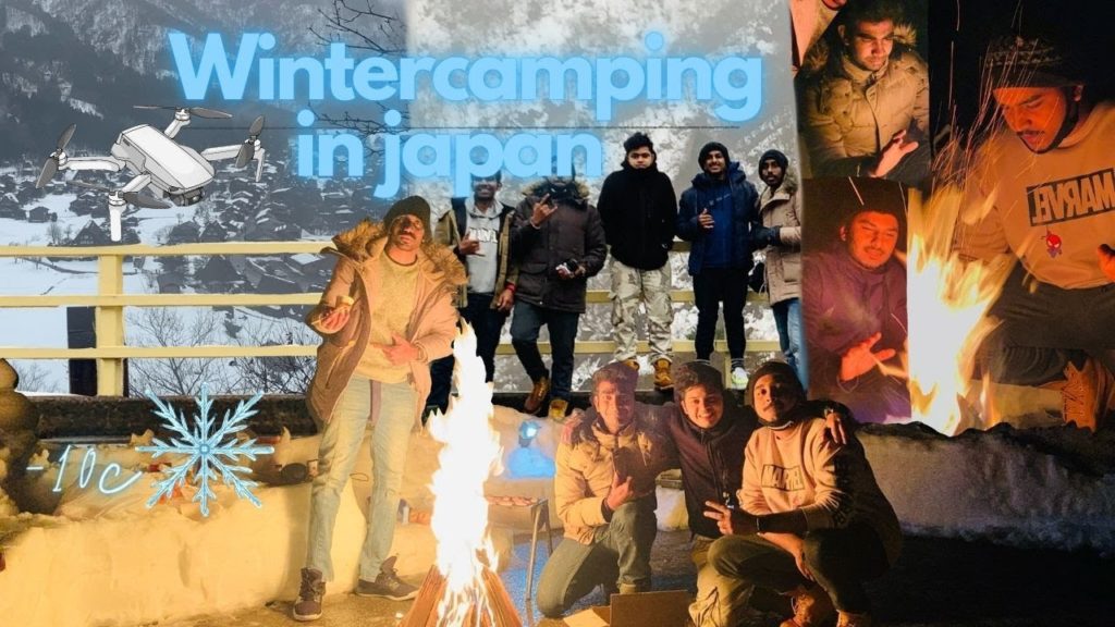 Winter camping in japan Winter camping in japan