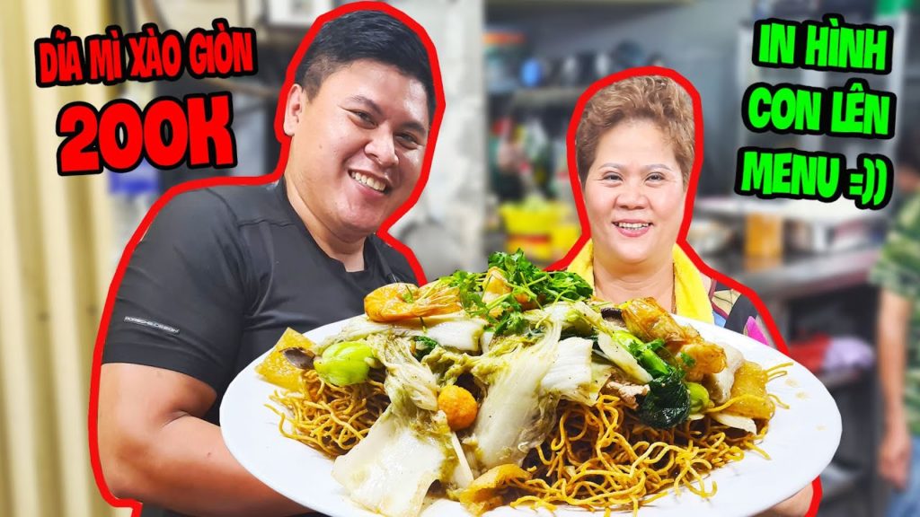 Quay Lại A PHÓN Với Dĩa MÌ XÀO GIÒN 200K 5 Người Ăn Võ Sư Lộc In Mặt Lên Menu Và Có Thể Thoát Ế?