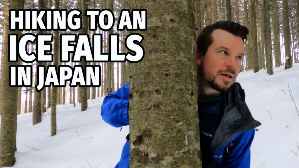 Hiking to an Ice Falls - Nanataki Falls in Hachimantai