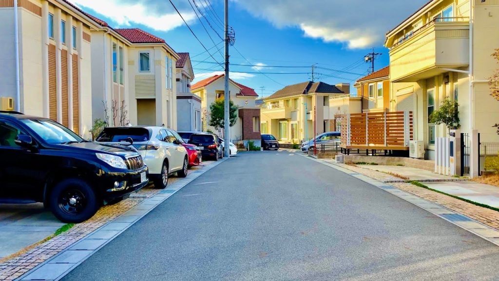 【4K】Modern Japanese Houses / Neighborhood Walking Tour in Japan (Meito Ward, Nagoya)