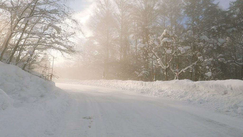 Japan Snow Drive [4K] Aizubange-machi to Ouchi-juku (POV) Driving in Fukushima | Tohoku Travel