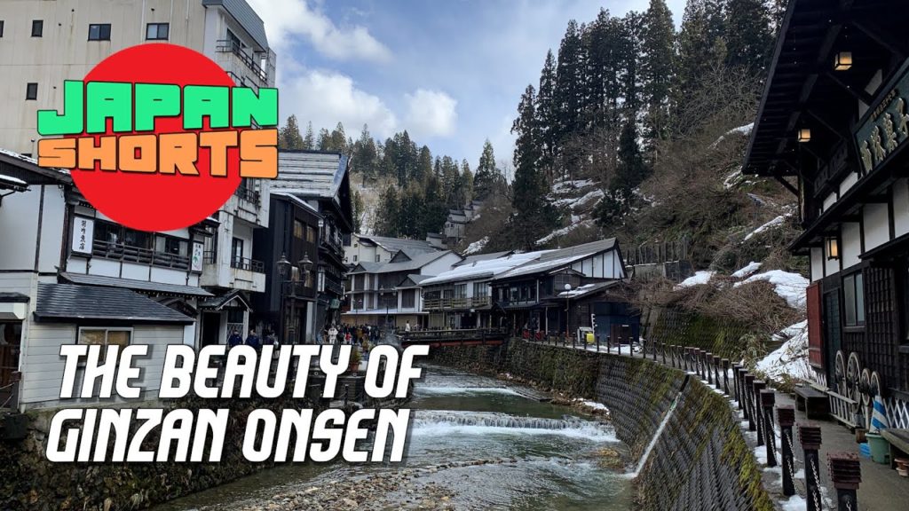The beauty of Ginzan Onsen in winter