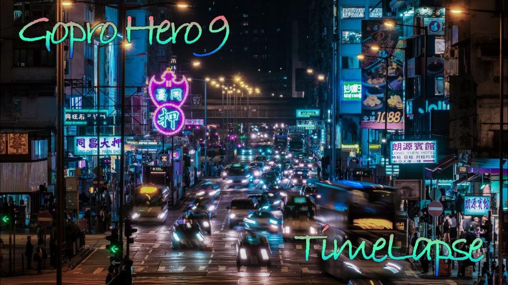 Hong Kong - Kowloon - Time lapse - Gopro hero 9 - Night