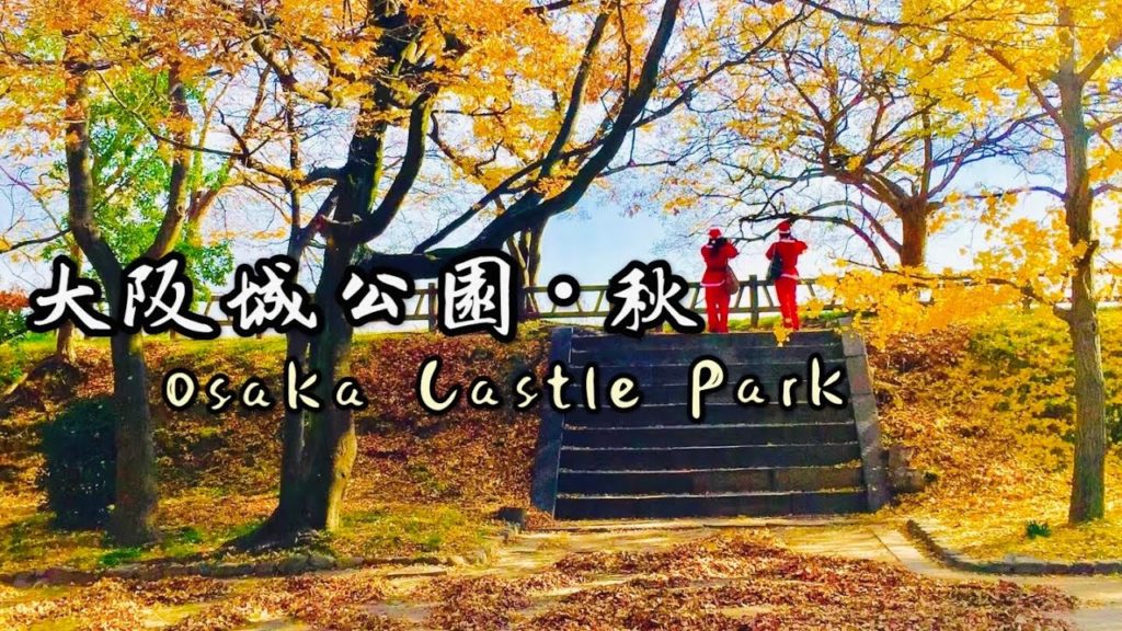 【日本】秋の大阪城公園： Autumn Leaves in Osaka Castle Park       | 大阪城公园  秋 | 紅葉の大阪城公園#红叶#秋#大阪城#银杏#枫#大阪#2020#晚秋