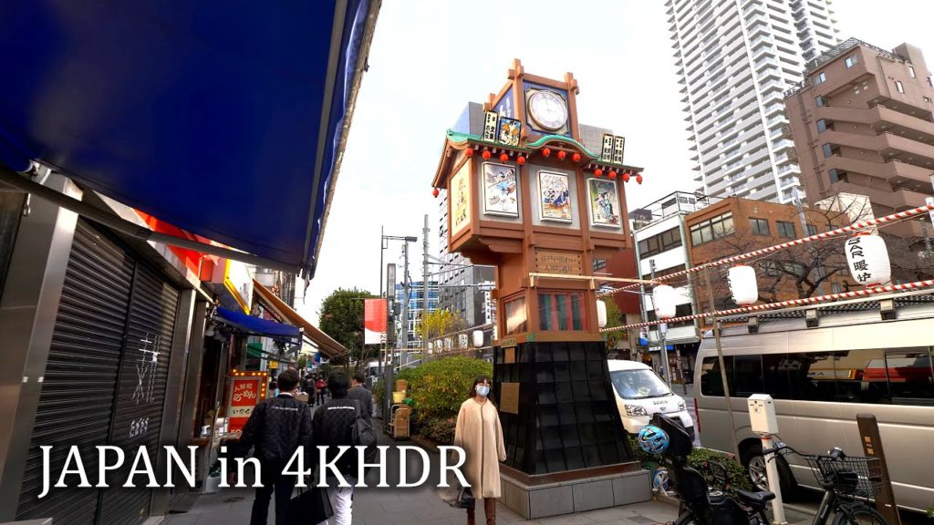 【4KHDR】Tokyo Ningyocho by day – walking around and trying taiyaki cake 【4KHDR】Tokyo Ningyocho by day - walking around and trying taiyaki cake