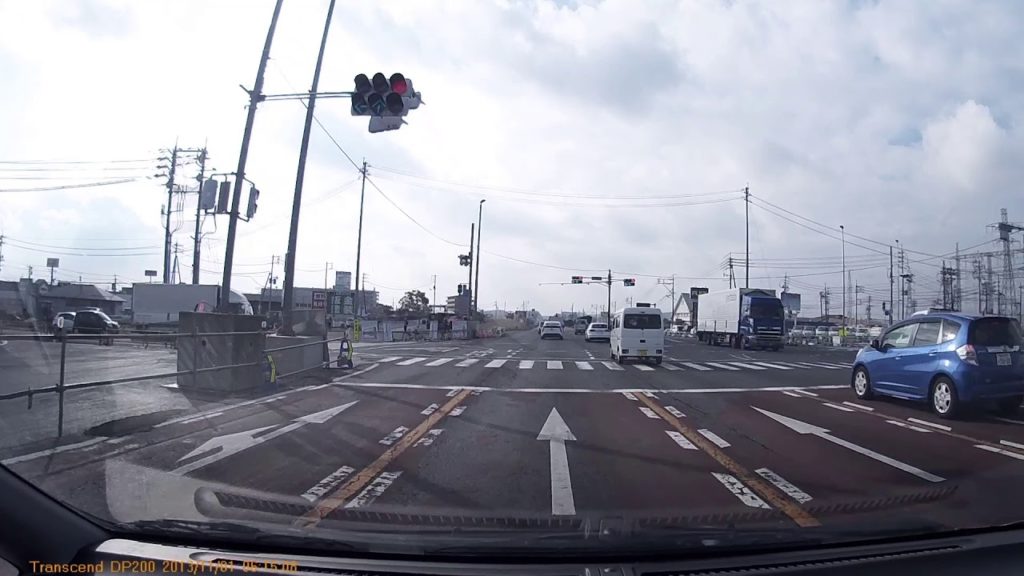 立体化される大樋橋西交差点 国道２号線 岡山市 20210112