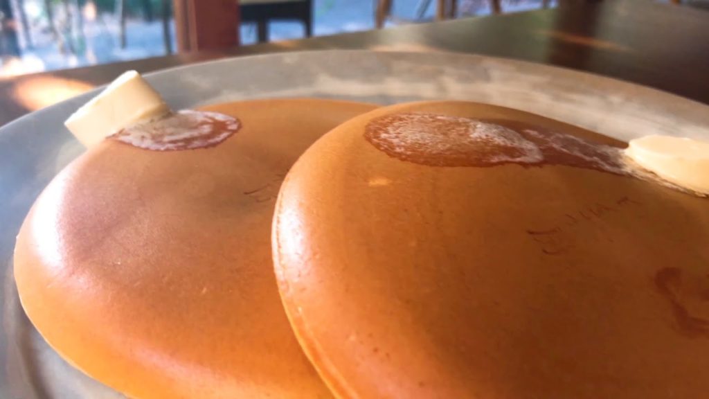 パンケーキにハチミツたっぷりの休日ー福岡#148