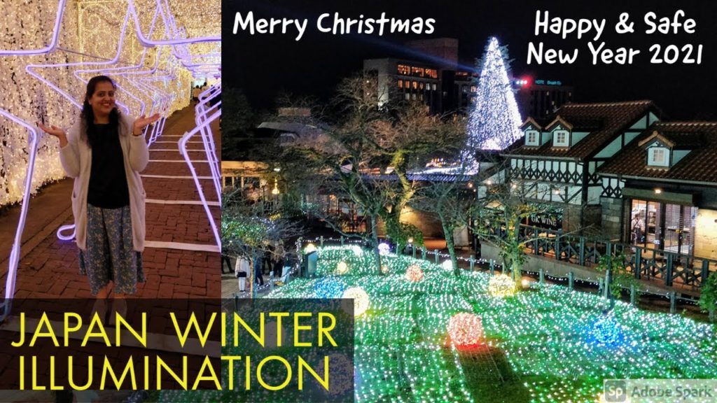 Magical Winter Illumination in Japan ❤️ | Japan travel vlog