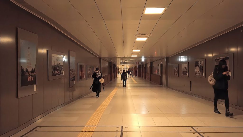 【4K】Walk in Kita 1-jo Sapporo history photo gallery 北一条さっぽろ歴史写真館の散歩【Binaural ASMR】