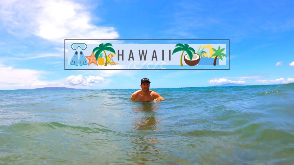 Marcus Anthony in Kihei, Maui, Hawaii Experience - Relaxing Tropical Swimming Meditation - 4K Travel