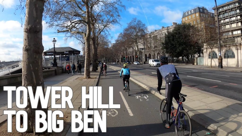 [4K Cycling] Tower Hill to Big Ben