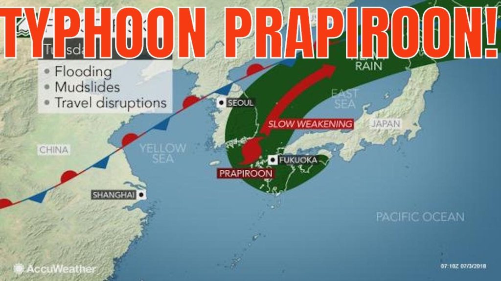 Typhoon Prapiroon UPDATE! Typhoon Prapiroon UPDATE!