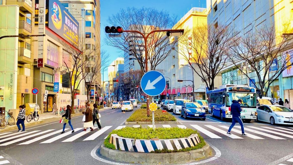 【4K】Japan Walking Tour - Relaxing Walk in Sakae Station, Nagoya