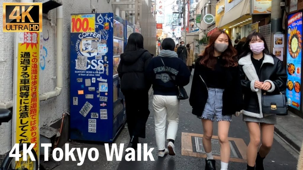 【4K】Japan Walk - Tokyo Shin-Okubo, Biggest Korean Town in Tokyo, Jan 2021