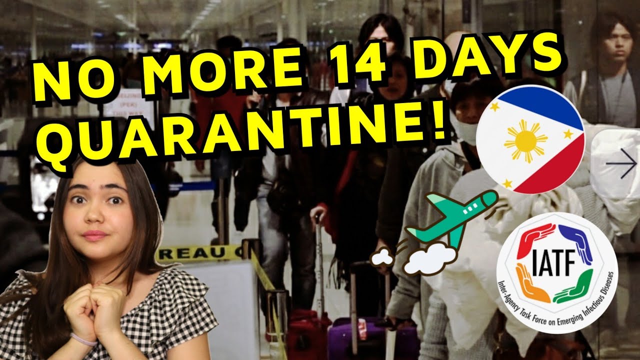 BIG CHANGES ON PHILIPPINE TESTING AND QUARANTINE RULES (PHILIPPINES