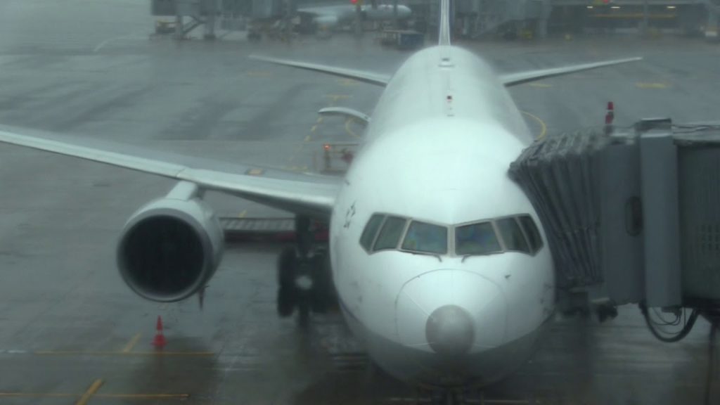 THE SIGHT & THE SOUND 2/2 : Flight onboard Air Japan B 767-381ER JA621A from Hongkong to Tokyo (NRT)