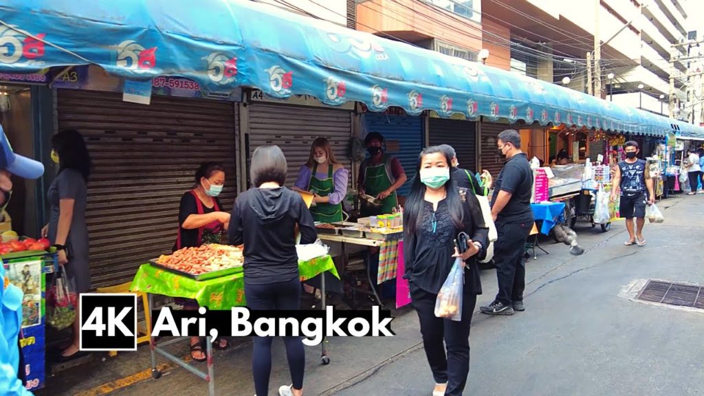 Bangkok 4k Walking Tour – Local Thai Street food and cute cafe at Ari | Thailand travel Bangkok 4k Walking Tour - Local Thai Street food and cute cafe at Ari | Thailand travel