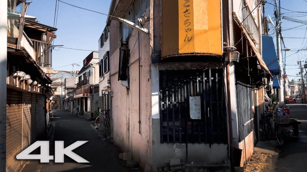 Travel From Home | 4K | Walk Through an Old Japanese Neighborhood in Osaka Travel From Home | 4K | Walk Through an Old Japanese Neighborhood in Osaka