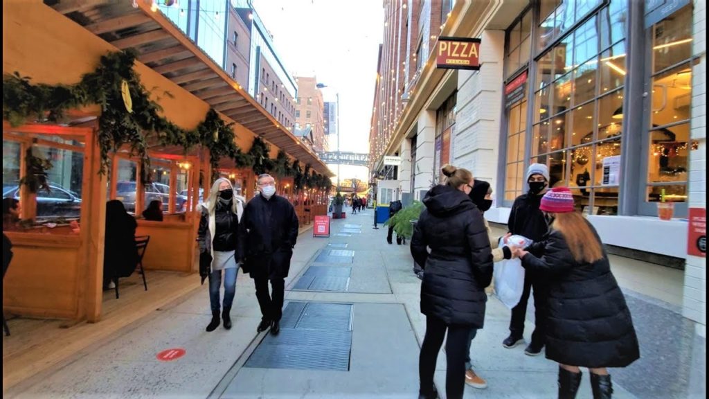 Starbucks Reserve and Chelsea Market in New York City [4K]
