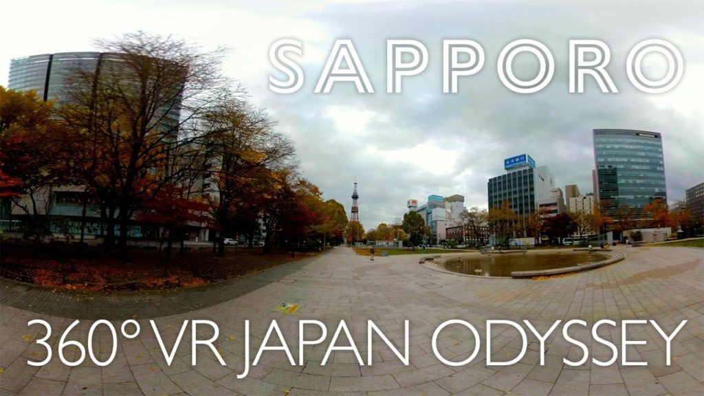 [360°VR] JAPNA ODYSSEY - Sapporo TV Tower｜日本一周の旅〜札幌（さっぽろテレビ塔）編｜WorldOdyssey 世界23周の旅