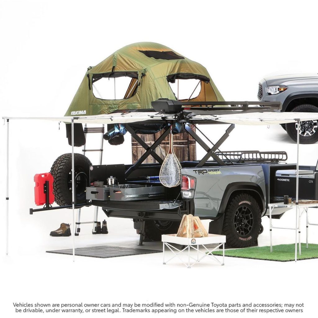 Welcome to your backwoods adventure basecamp!  The #TRD-Sport Trailer is an out-...