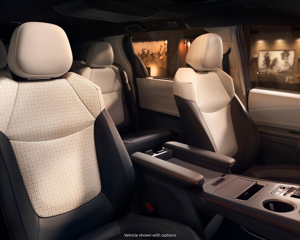 Looks good, feels good!  Available sporty and unique styled seats with contrast ...