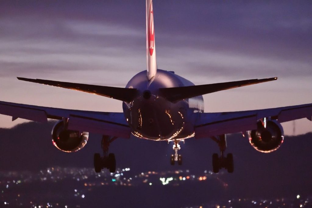 .
Calmed by the sight of our aircraft against the purple sky.
#togetherthisfebru...