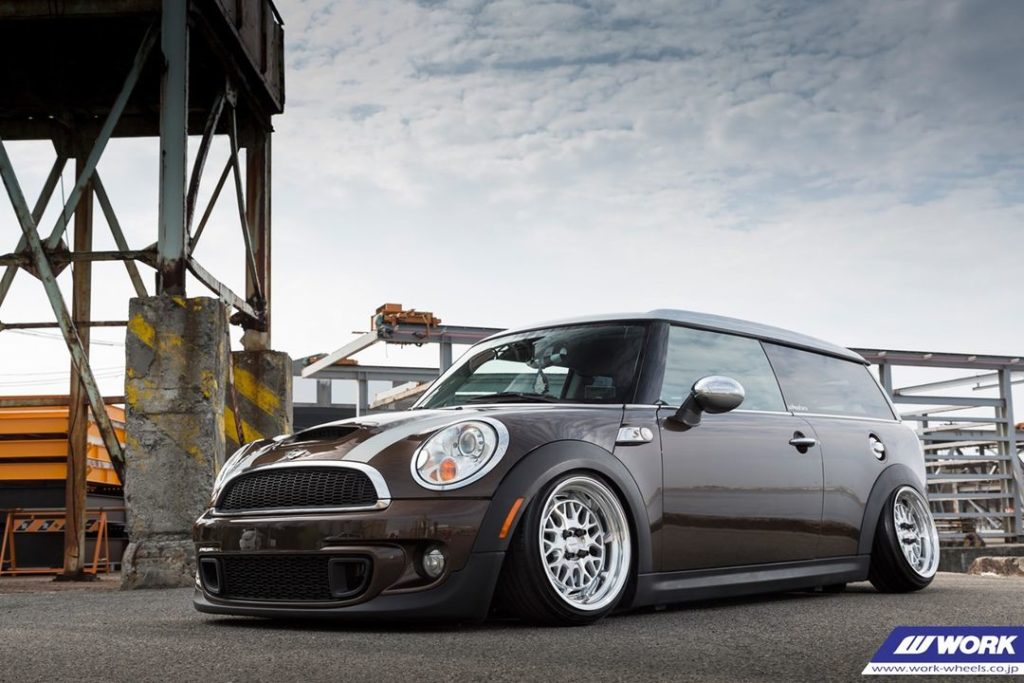 Auto Service Oshima Mini on WORK Seeker MX 16 inch #artofwheel...