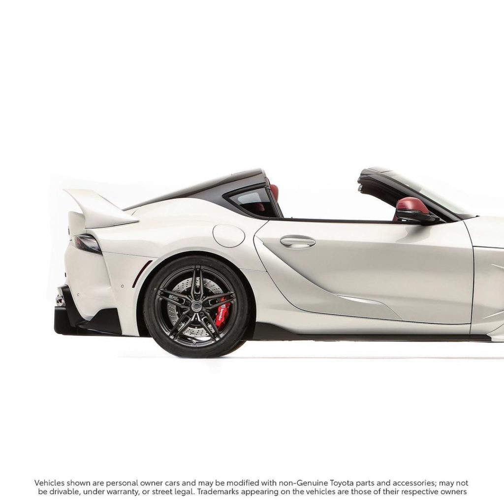 Classic cool like the 2021 GR #Supra Sport Top – a one-off homage to the removab...